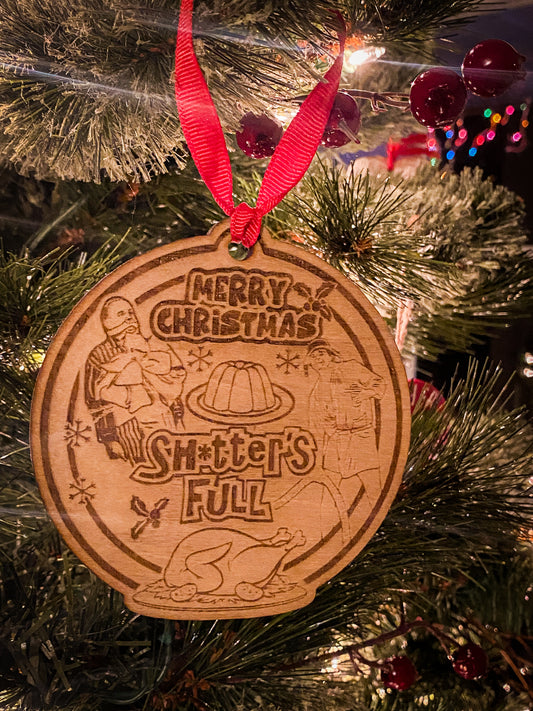 Christmas Vacation Ornament Shitter's Full